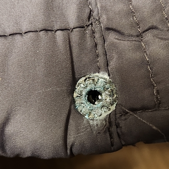 US POLO ASSN New York Womens Jacket Size S With Furry Removeable Hood Grey - Picture 6 of 16